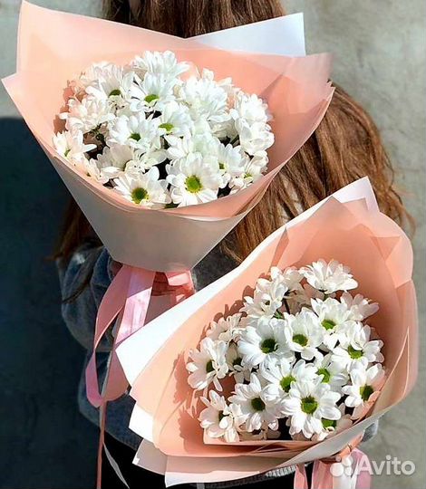 Хризантема кустовая Букет цветов Доставка Ижевск