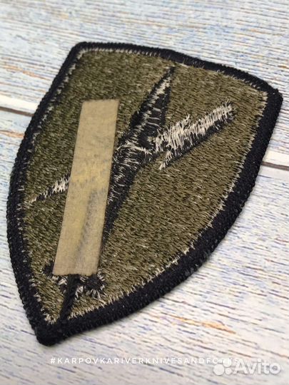 Нашивка Missile Command, subdued, США