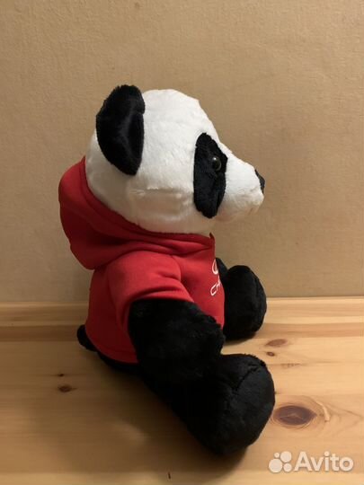 Панда в худи, chery, 25 см