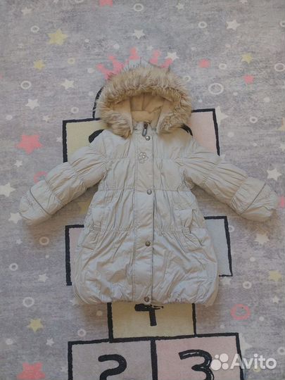 Зимнее пальто для девочки Kerry 104