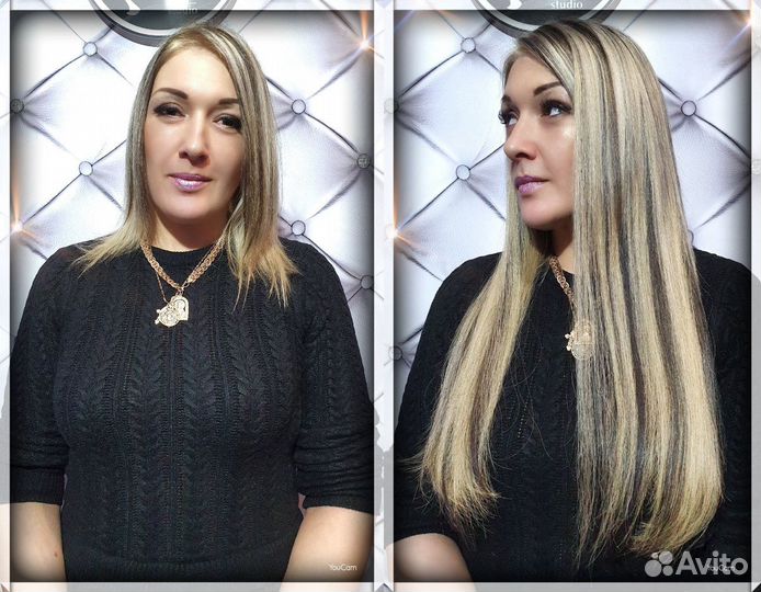 Волосы и наращивание волос в рассрочку