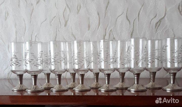 Стопки хрустальные СССР
