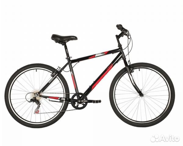 Велосипед foxx 26" Mango V черный (2022)