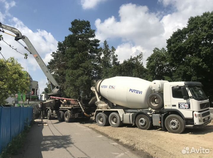 Бетон новый