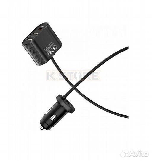Автомобильное зарядное устройство Hoco Z35