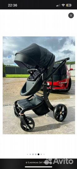 Детская коляска 2в1