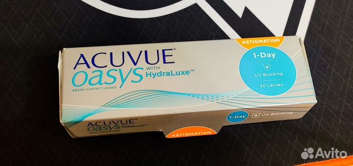 Линзы контактные acuvue oasys 1 day