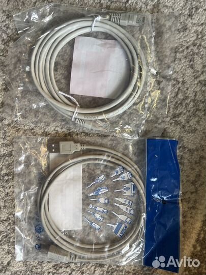 Продаю патч-корд, кабель для принтера, VGA-VGA