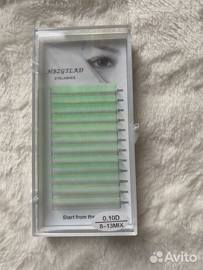 Цветные ресницы для наращивания