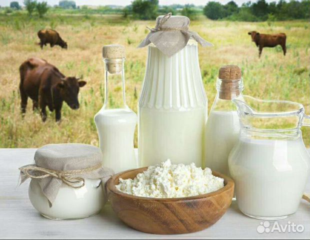 Молочные домашние продукты