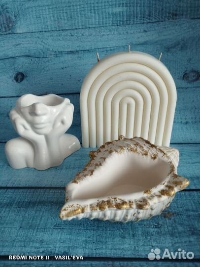 Гипсовый декор, аромасвечи