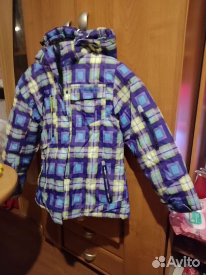 Куртка зима для девочки 146