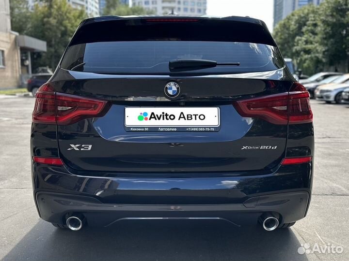 BMW X3 2.0 AT, 2018, 134 883 км