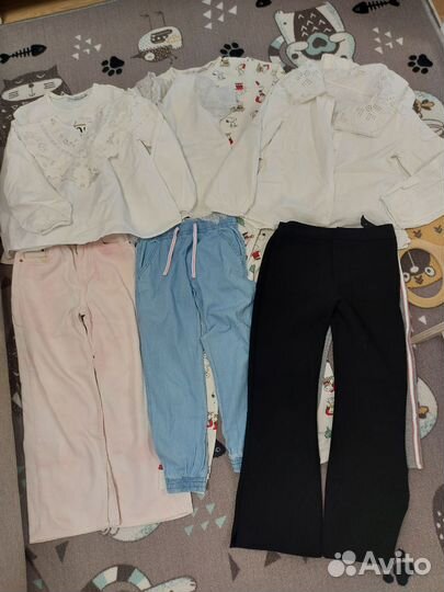 Вещи пакетом 116 128 134 zara, original marines