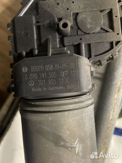 Трапеция с моторчиком Volkswagen Passat B5