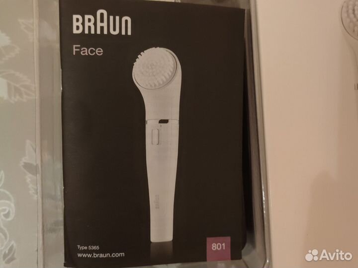 Щётка для лица Braun face 801 новая