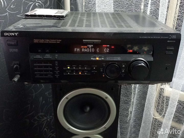 Ресивер Sony+пара колонок