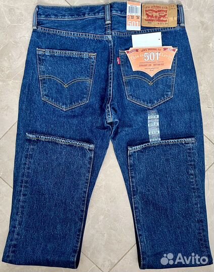 Джинсы levis 501 made in mexico W 32 L 34 Original