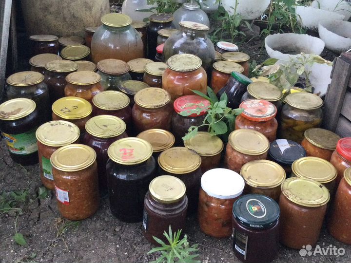 Консервации салаты аджики варенье 50шт по
