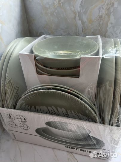 Новый набор столовой посуды (как IKEA)