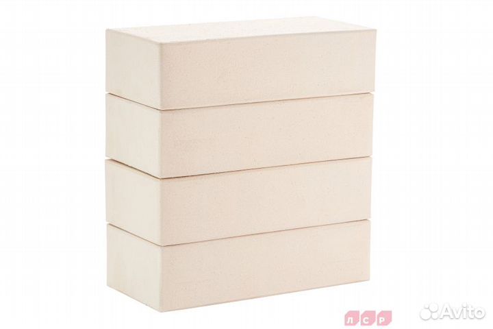 Кирпич облицовочный полнотелый белый