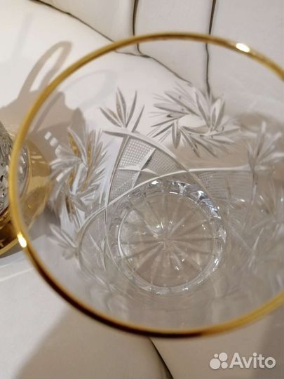 Позолоченный подстаканник
