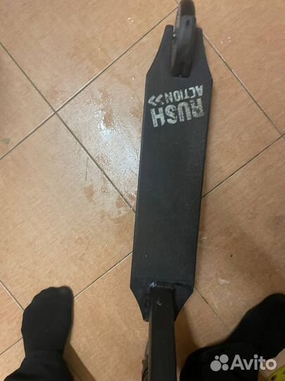 Трюковой самокат rush action