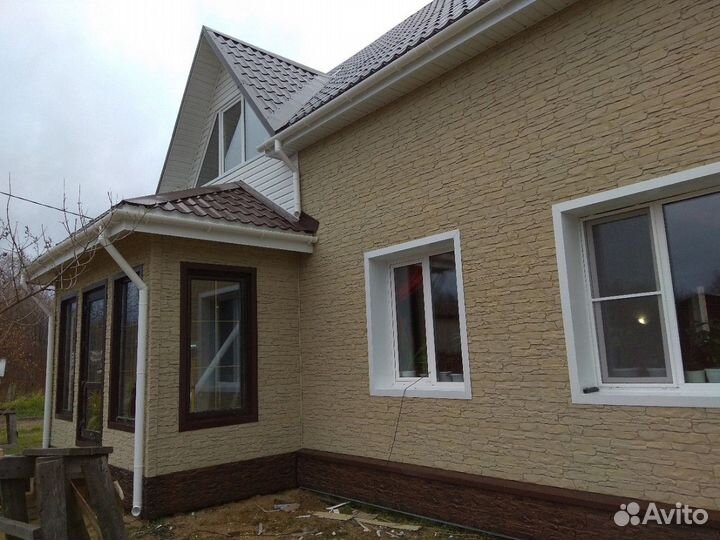 Фасадные работы Монтаж сайдинга Своя бригада строи