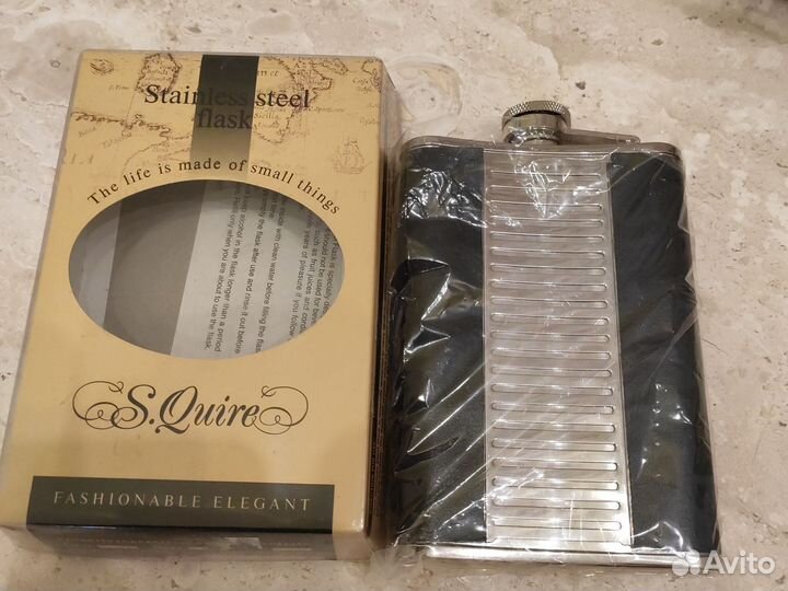 Фляжка металлическая