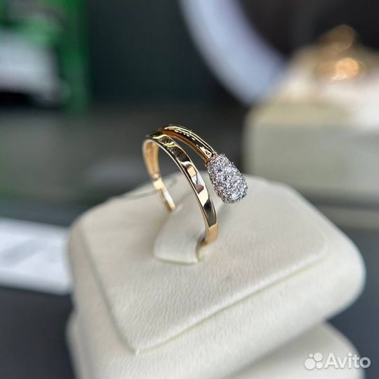 Золотое кольцо 585 золото