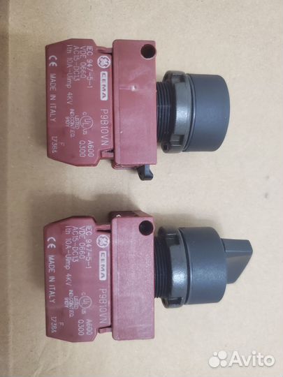 Блок контактный p9b10vn cema Ктопки Переключатели