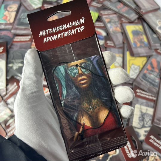 Картонные ароматизаторы для авто оптом art. 0356