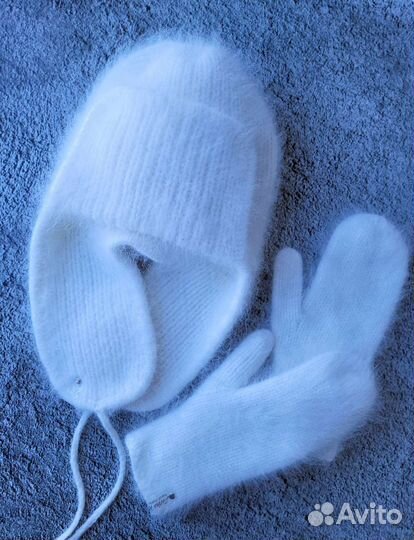 Шапка ушанка женская