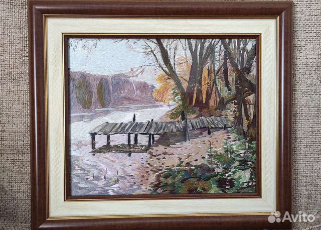 Картина. Вышивка художественной гладью