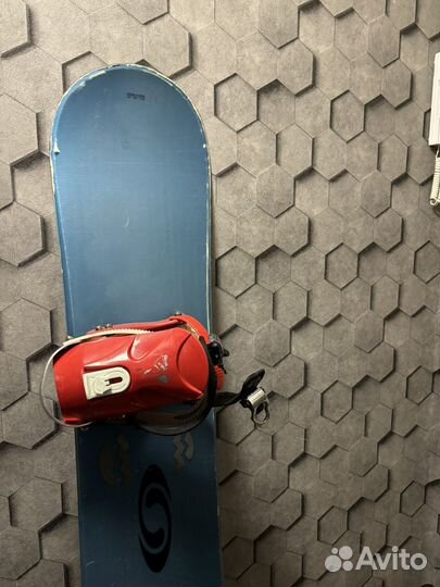 Сноуборд solomon с креплениями комплект