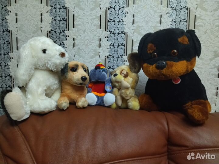 Мягкие игрушки пакетом, поют и говорят