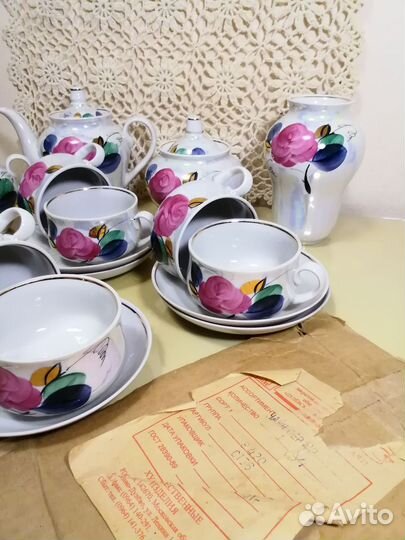 Чайный сервиз Агашки Дулево Новый