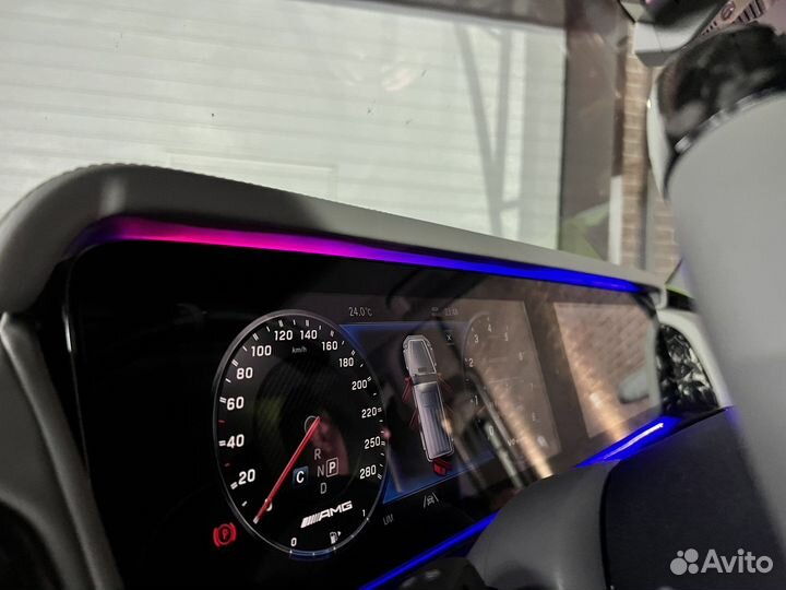 Расширенная оригинальная подсветка Mercedes G