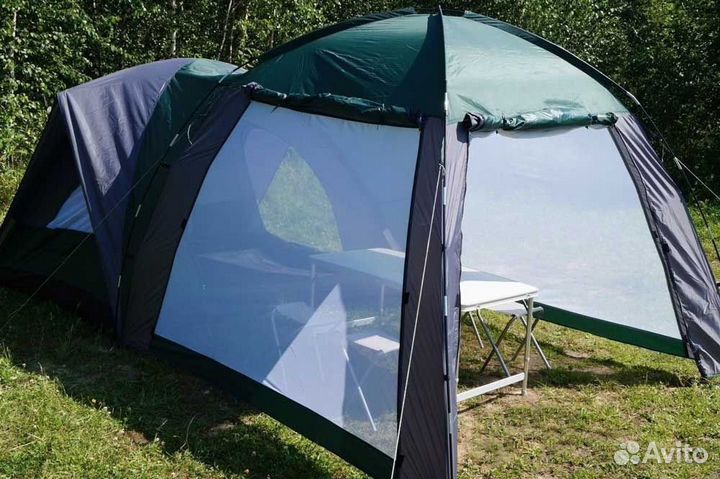Палатка 4 местная с шатром арт.2579