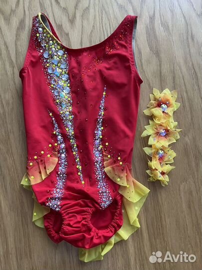 Купальник для художественной гимнастики 130-140