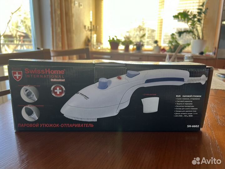 Паровой утюжок-отпариватель Swiss Home