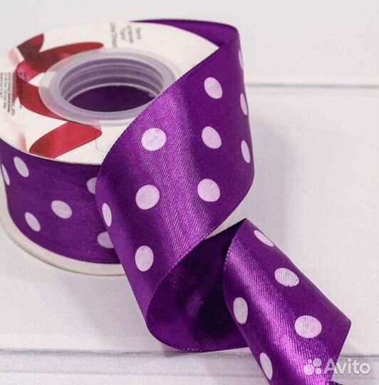 Лента атласная 25ярд/3.8см 