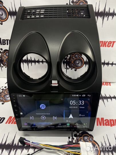Магнитола Nissan Qashqai J10 2006-13 Андроид 2+32