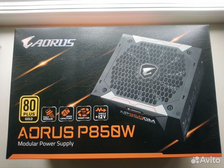 Блок питания Gigabyte Aorus 850W Gold AP850GM
