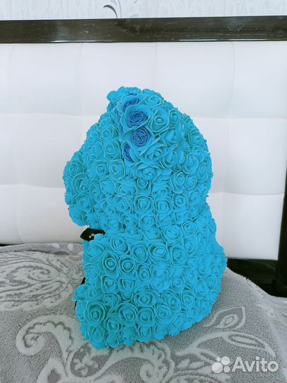 Мишка из розочек (доставка)