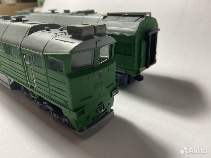 Модель 2тэ116 ржд сжд 1:87 железная дорога