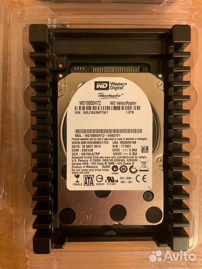Жесткие диски серверные wd1000dhtz 1tb 4шт