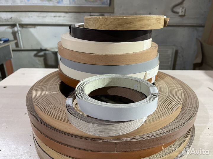 Мебельная кромка с клеем (меламиновая)