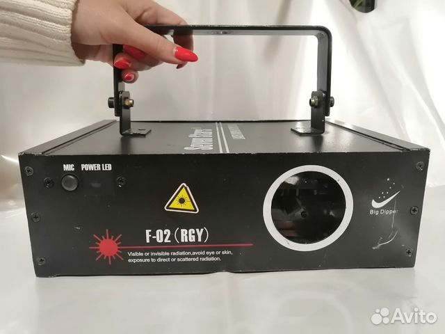 Лазер seven stars laser display system F-02(RGY) купить в Ярославле | Хобби  и отдых | Авито