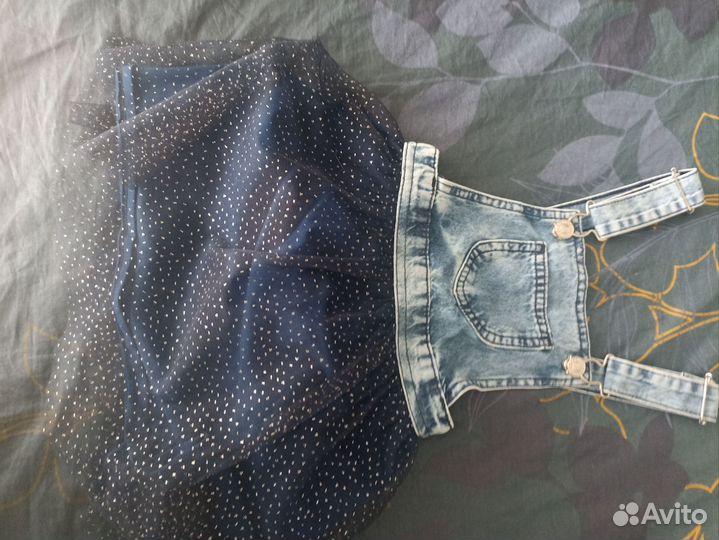 Джинсовый сарафан